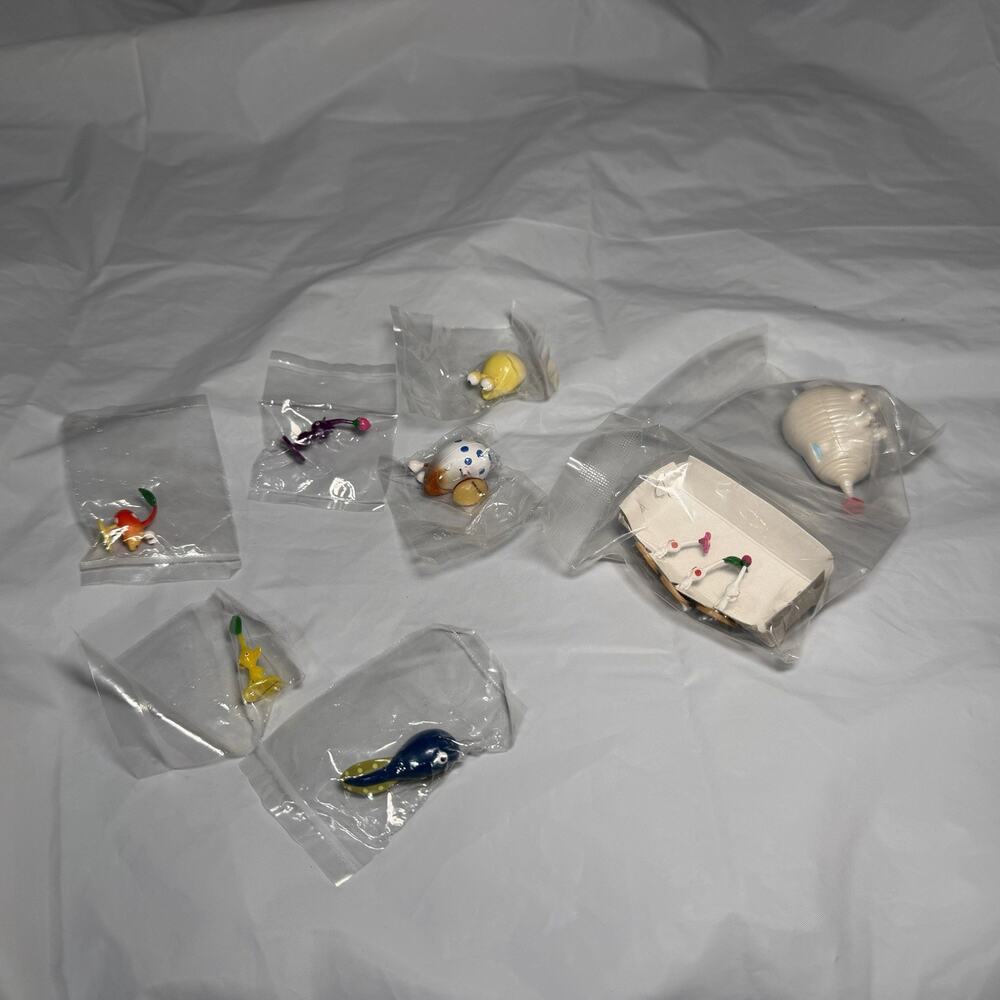 NEW & SEALED Pikmin 2 Nintendo 2004 Agatsuma Figure Lot S Enemies/Bulbmin/Pikmin